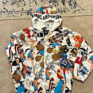 COPY - Member’s Only Looney Tune’s Space Jam Windbreaker. NWT
